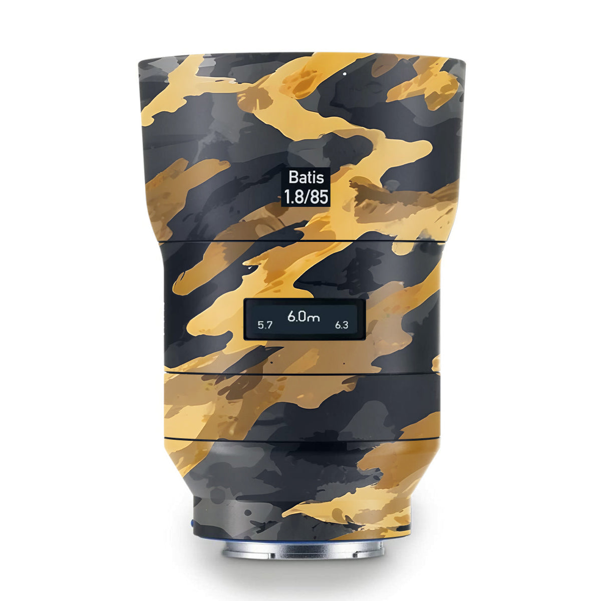 Camo Tiger Blend Zeiss Batis 85mm F/1.8 Camera Lens Skin