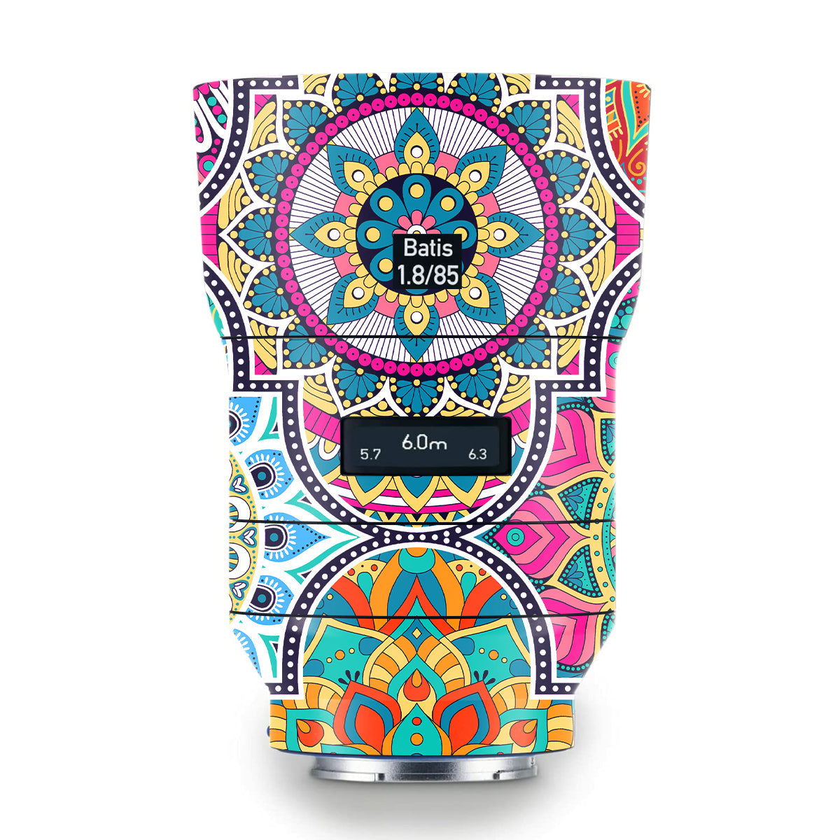 Boho Mandala Tile Pattern Zeiss Batis 85mm F/1.8 Camera Lens Skin