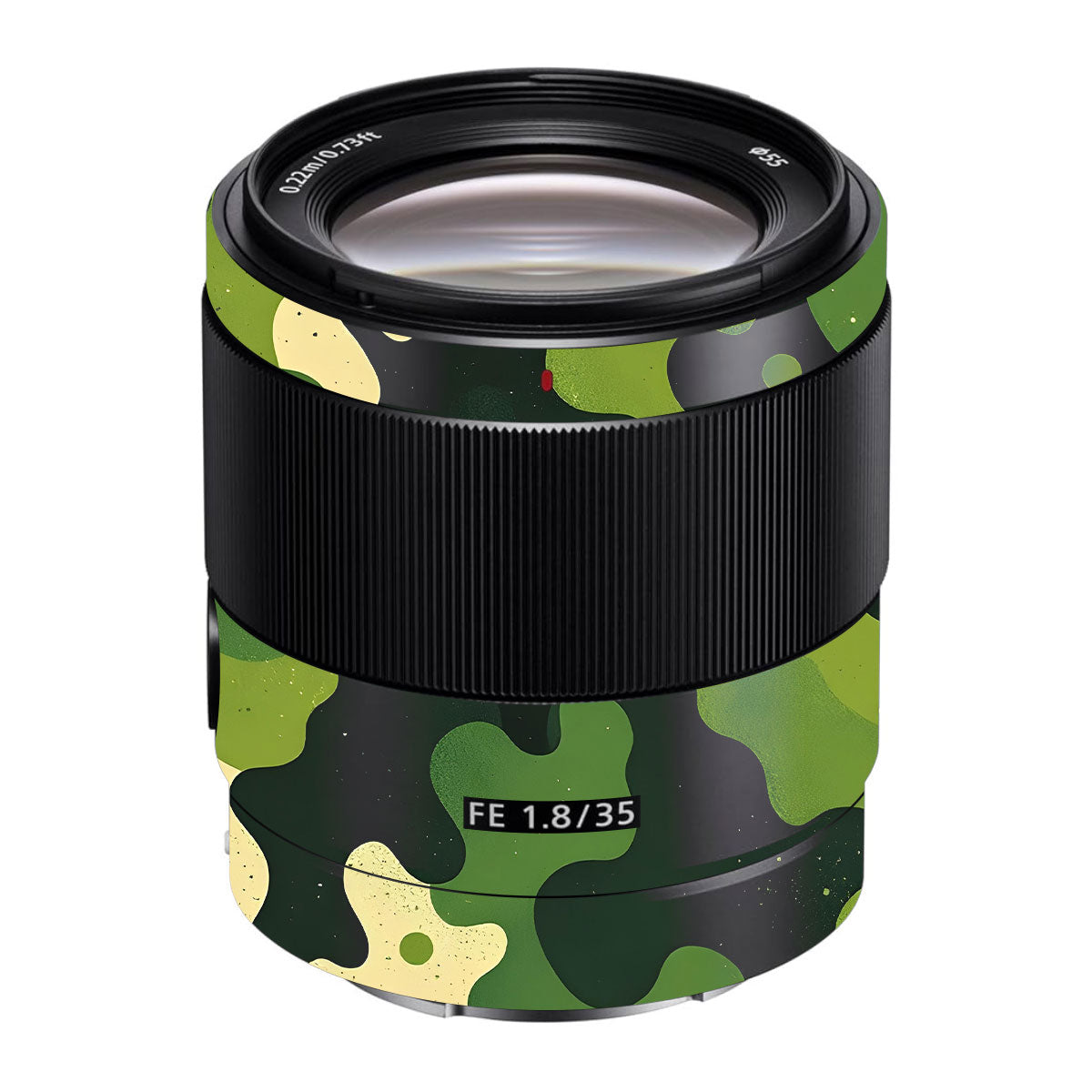 Camouflage Pattern Sony FE 35mm F/1.8 Camera Lens Skin
