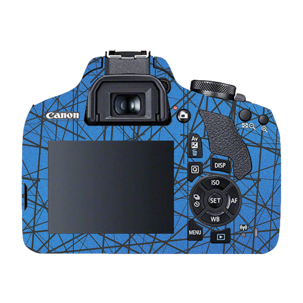 Textured Golden Web Canon EOS 200D Camera Skin