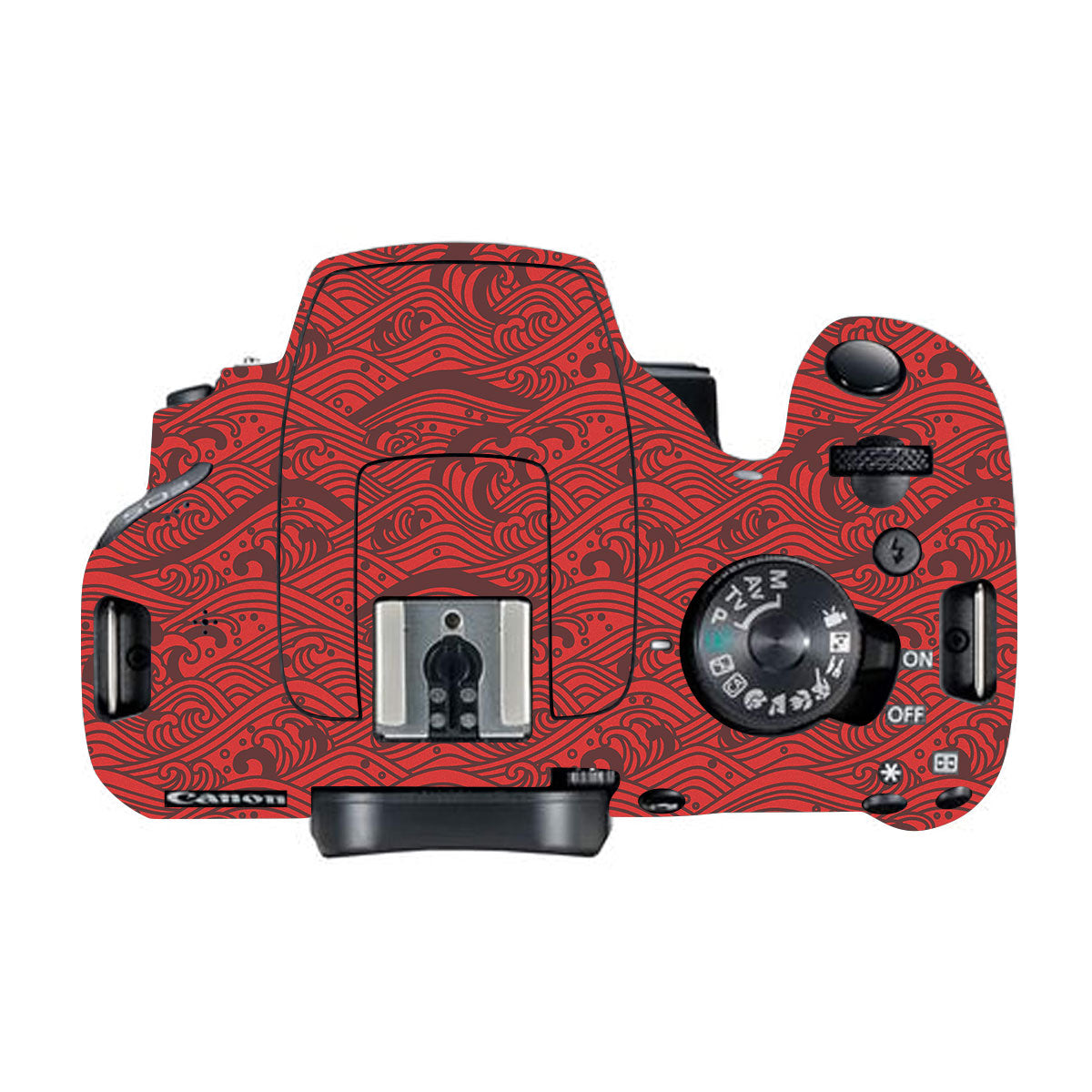 Textured Golden Tide Canon EOS 200D Camera Skin