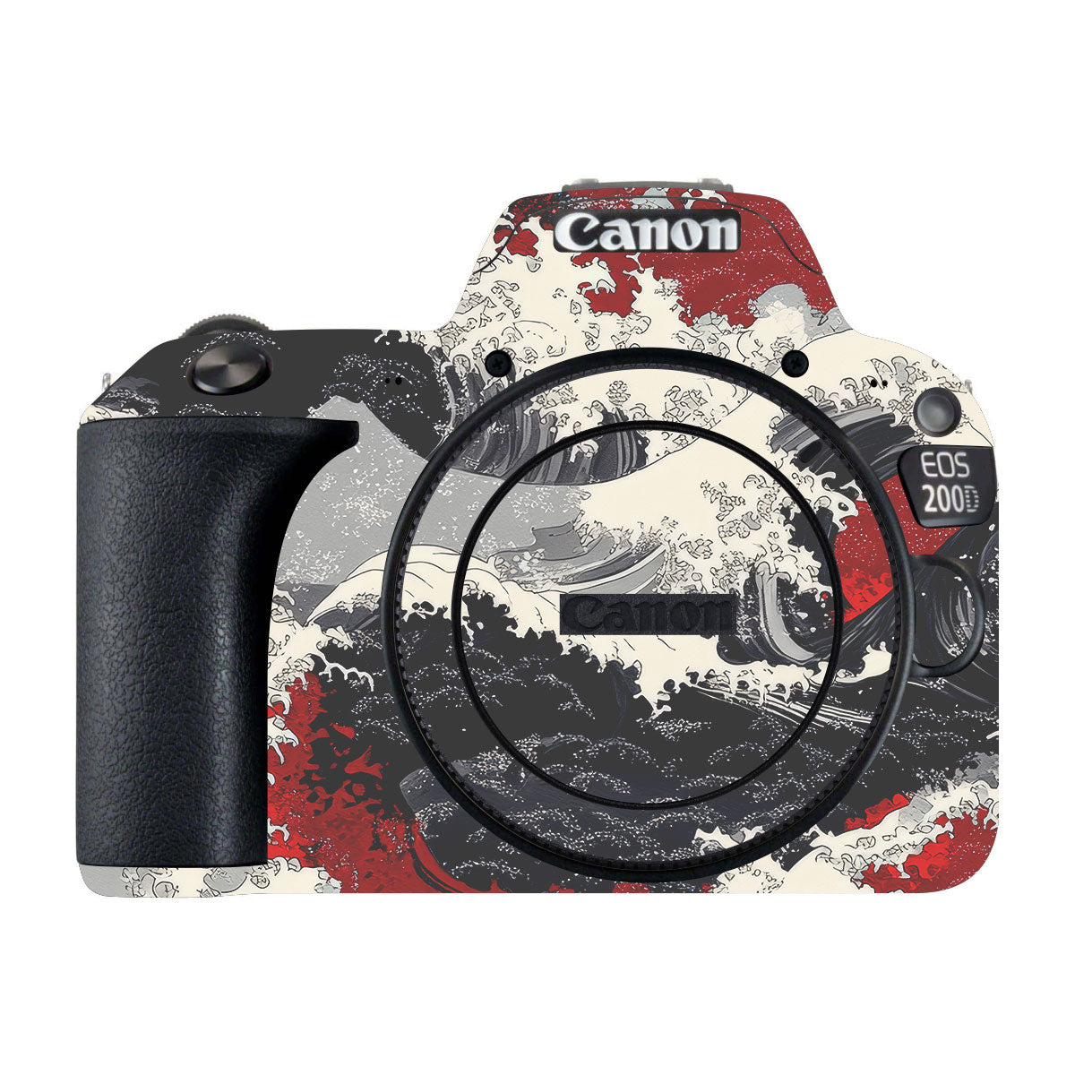 Abstract Waves Canon EOS 200D Camera Skin