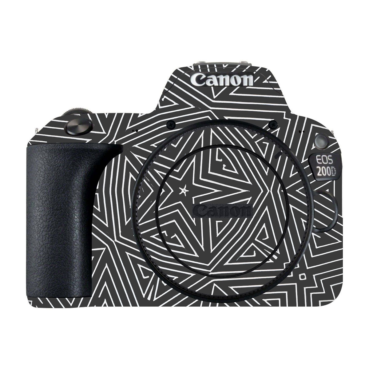 Geometric Pattern Canon EOS 200D Camera Skins