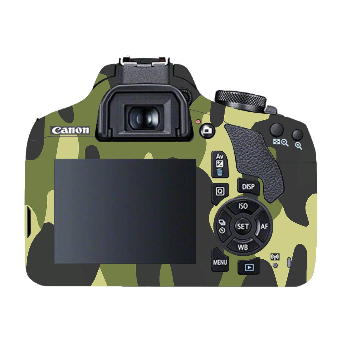 Forest Green Camo Canon EOS 200D Camera Skins