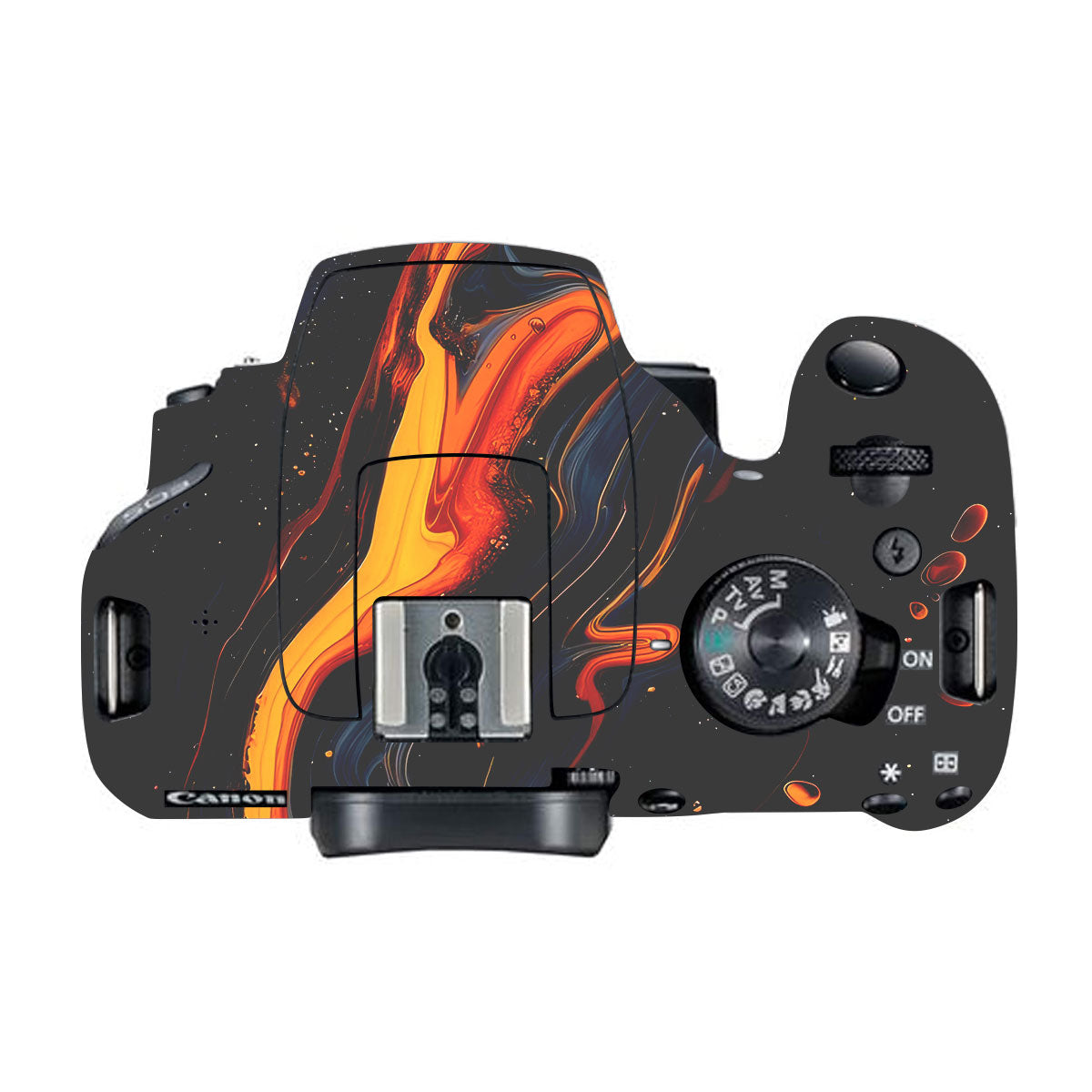 Lava Marble Canon EOS 200D Camera Skins