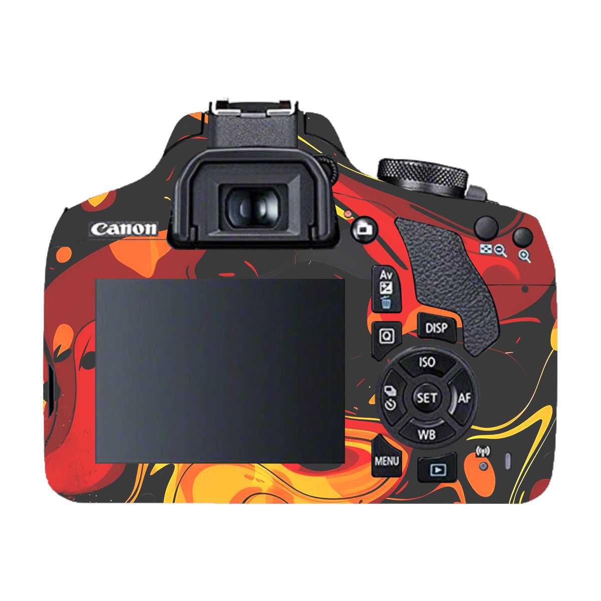 Lava Burst Canon EOS 200D Camera Skins