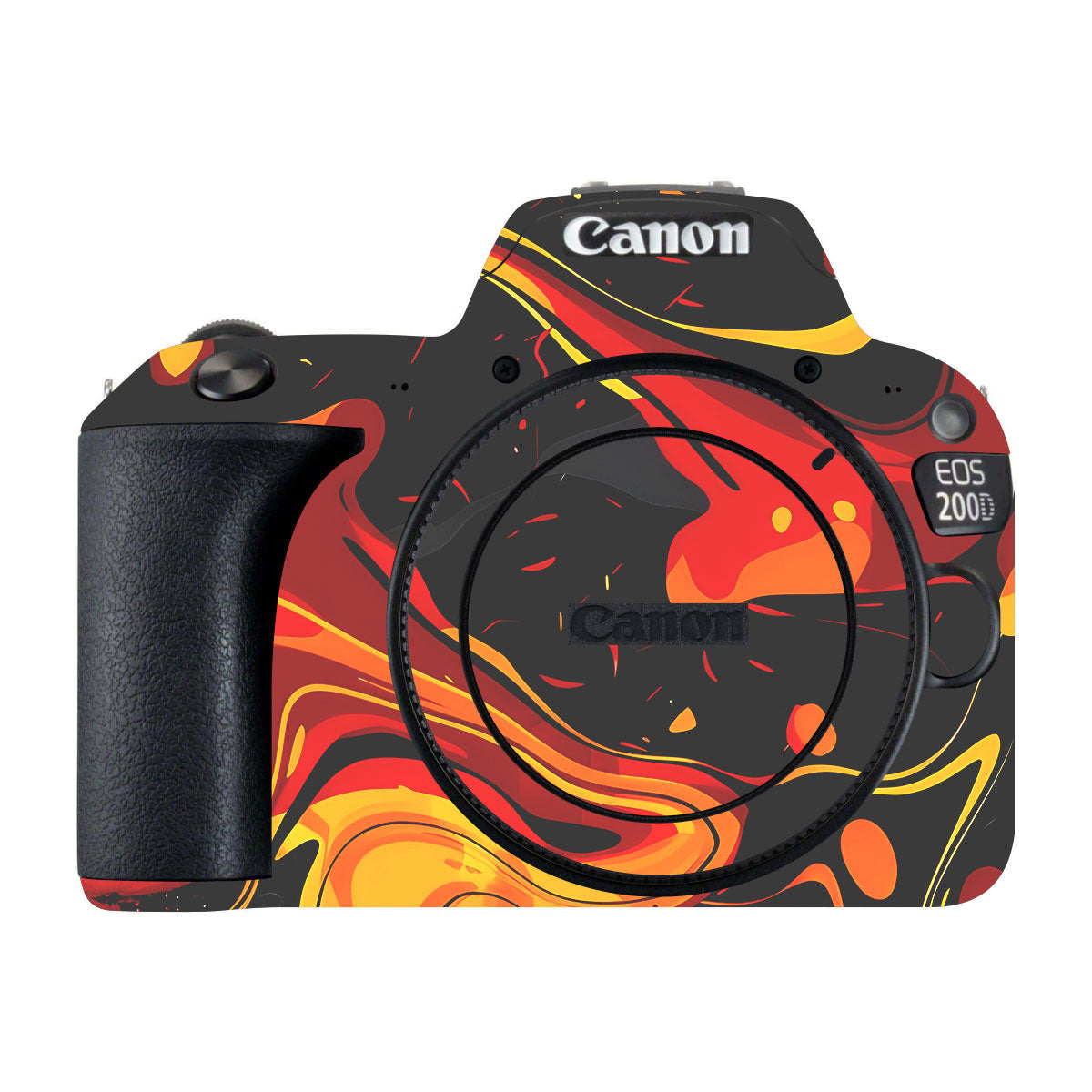 Lava Burst Canon EOS 200D Camera Skins