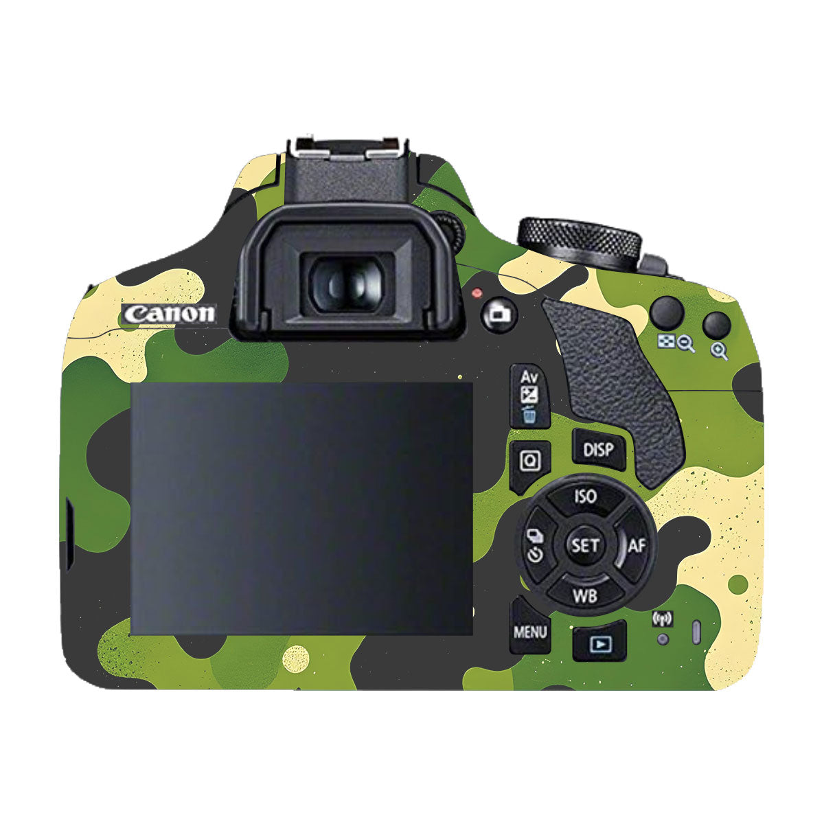 Camouflage Pattern Canon EOS 200D Camera Skins