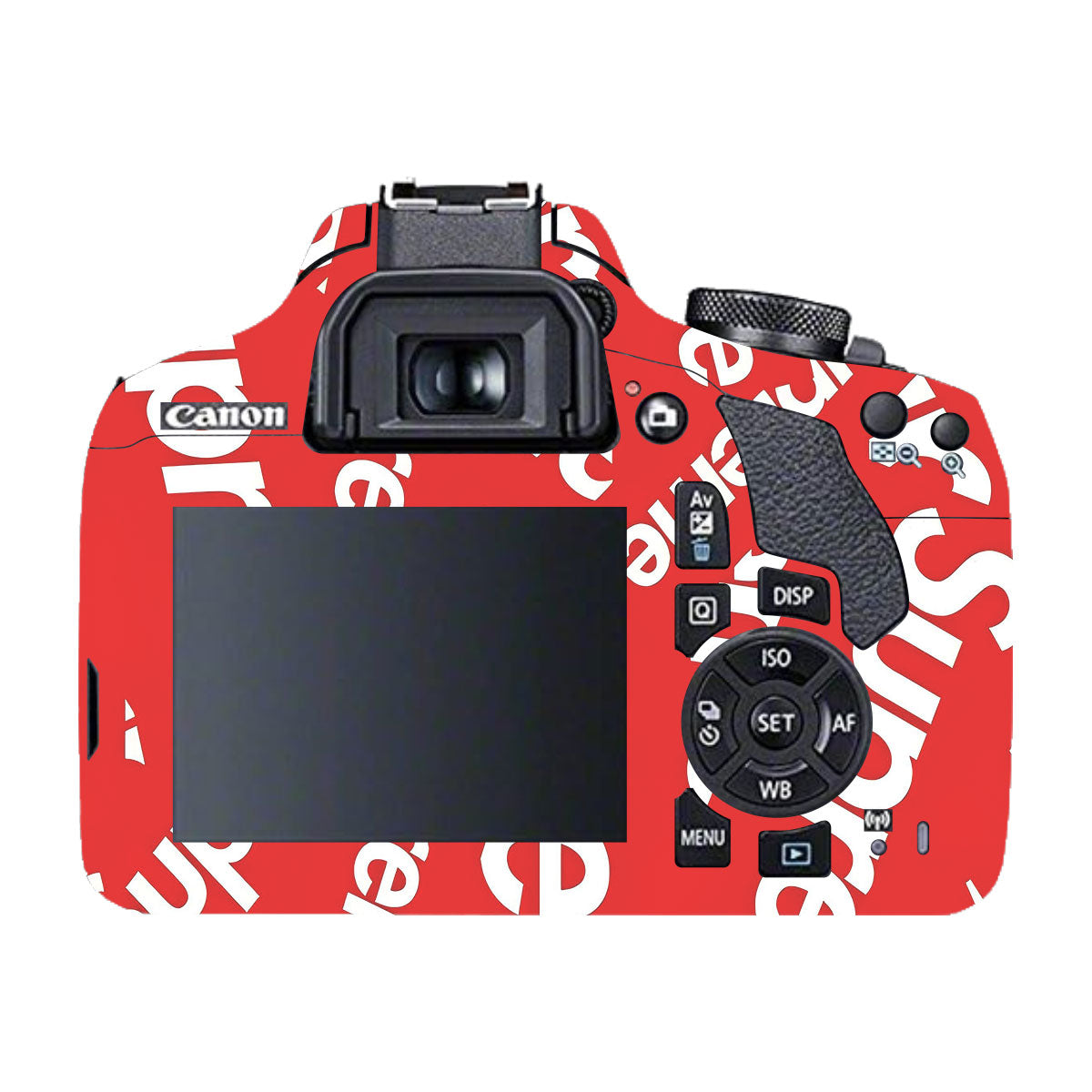 Supreme Red Canon EOS 200D Camera Skins