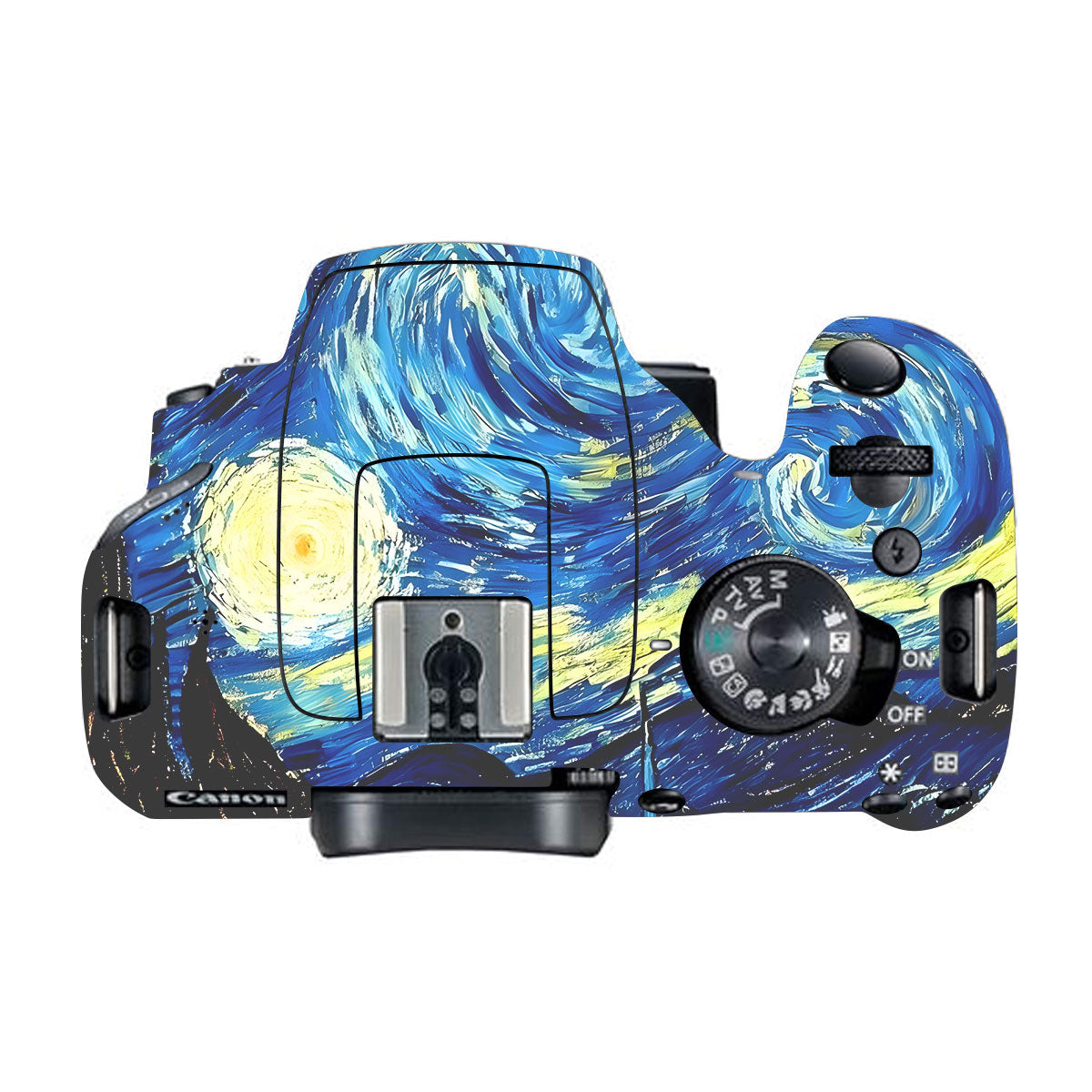 Starry Night Art Canon EOS 200D Camera Skins