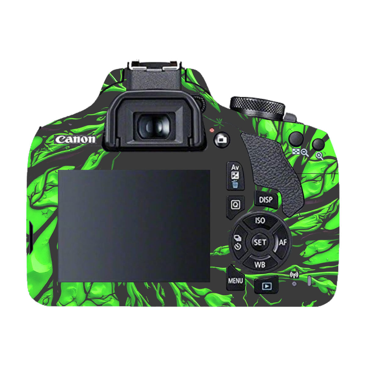 Venom Green Canon EOS 200D Camera Skins