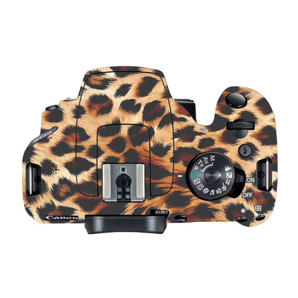 Classic Leopard Spots Canon EOS 200D Camera Skins