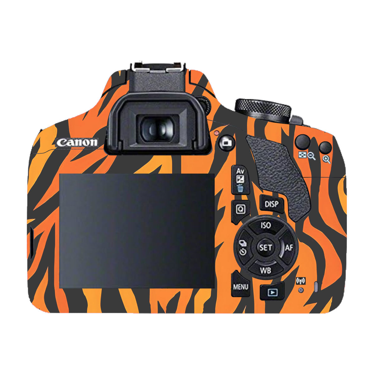 Wild Tiger Stripes Canon EOS 200D Camera Skins