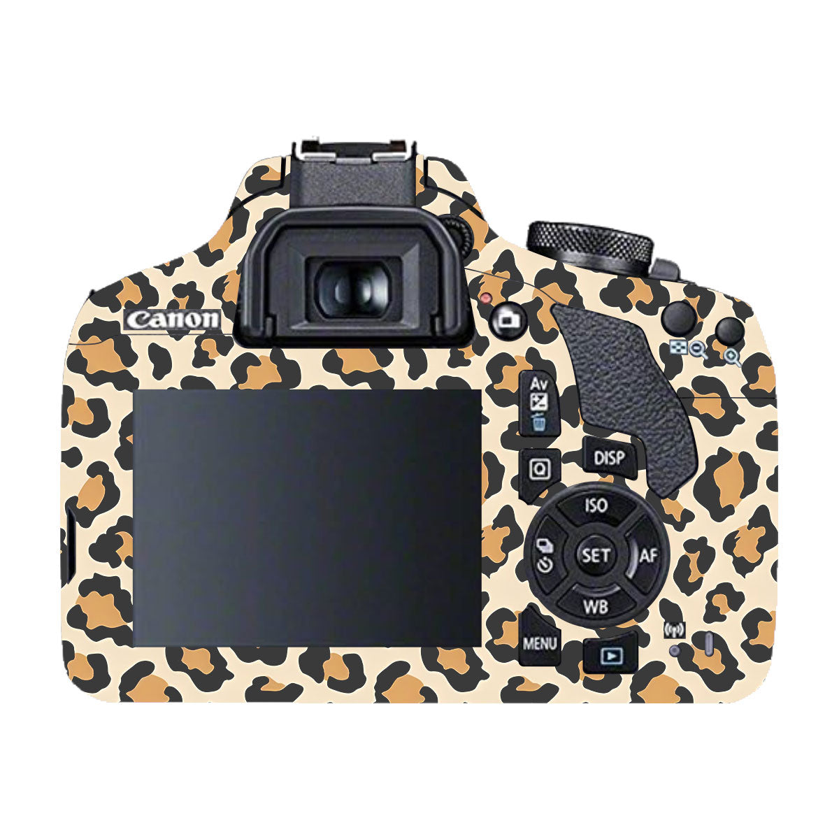 Sandy Leopard Spots Canon EOS 200D Camera Skins