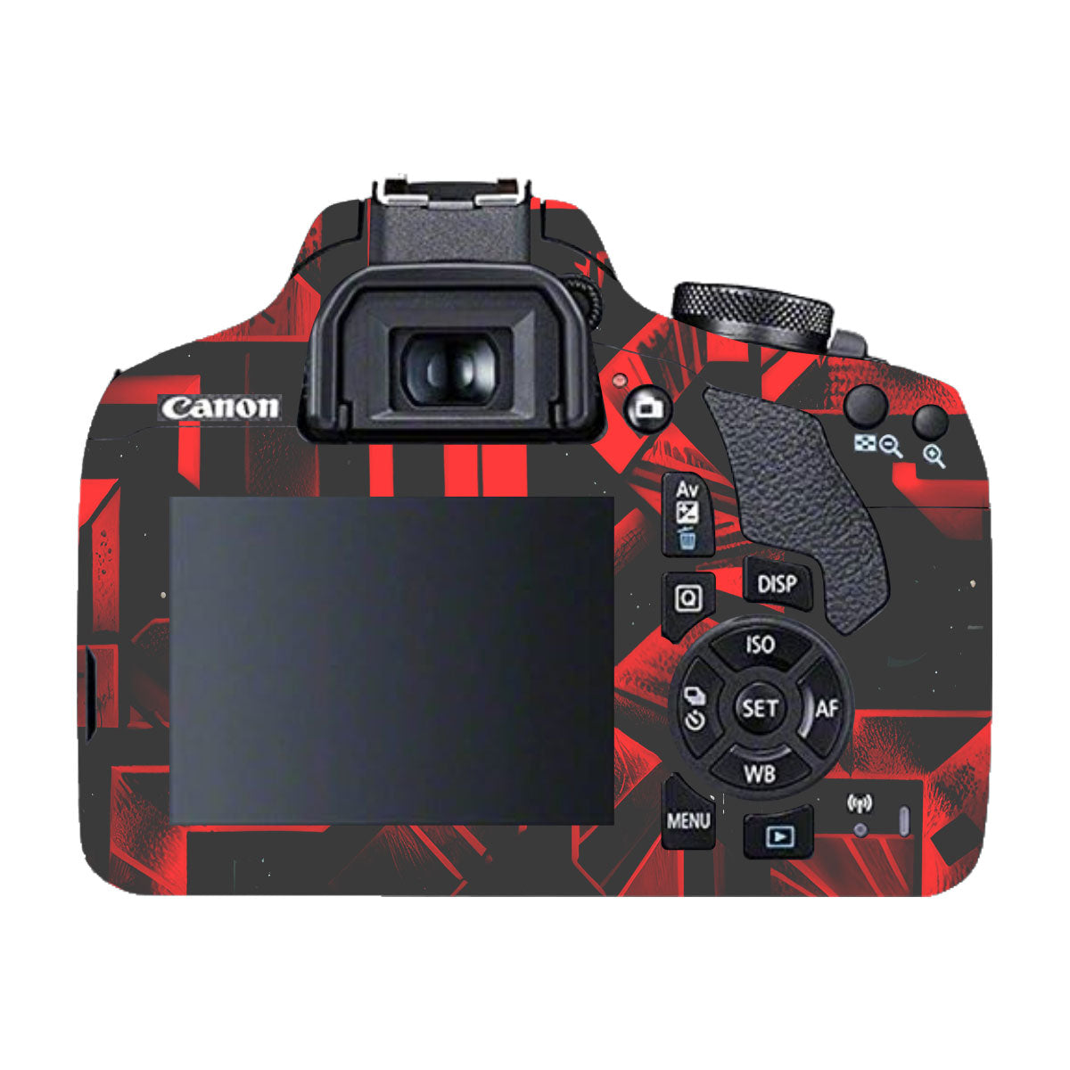 Cyber Maze Circuit Canon EOS 200D Camera Skin