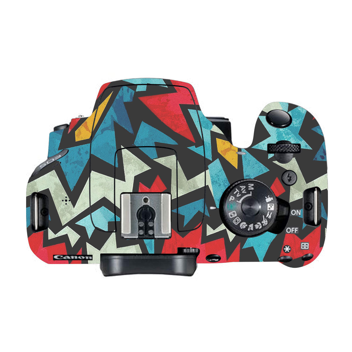 Pop Art Lightning Canon EOS 200D Camera Skin