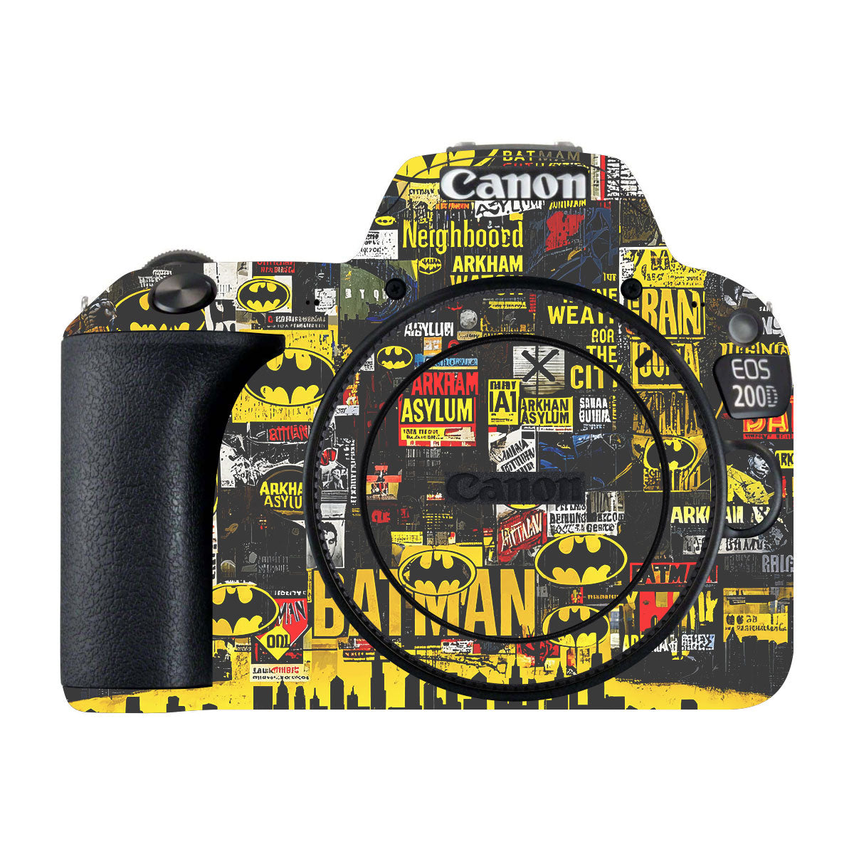 Batman Collage Canon EOS 200D Camera Skin
