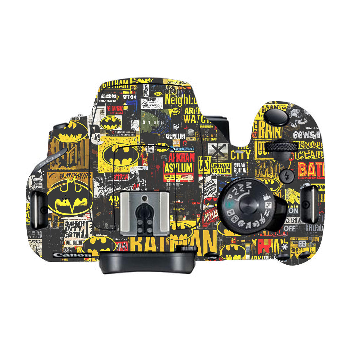 Batman Collage Canon EOS 200D Camera Skin