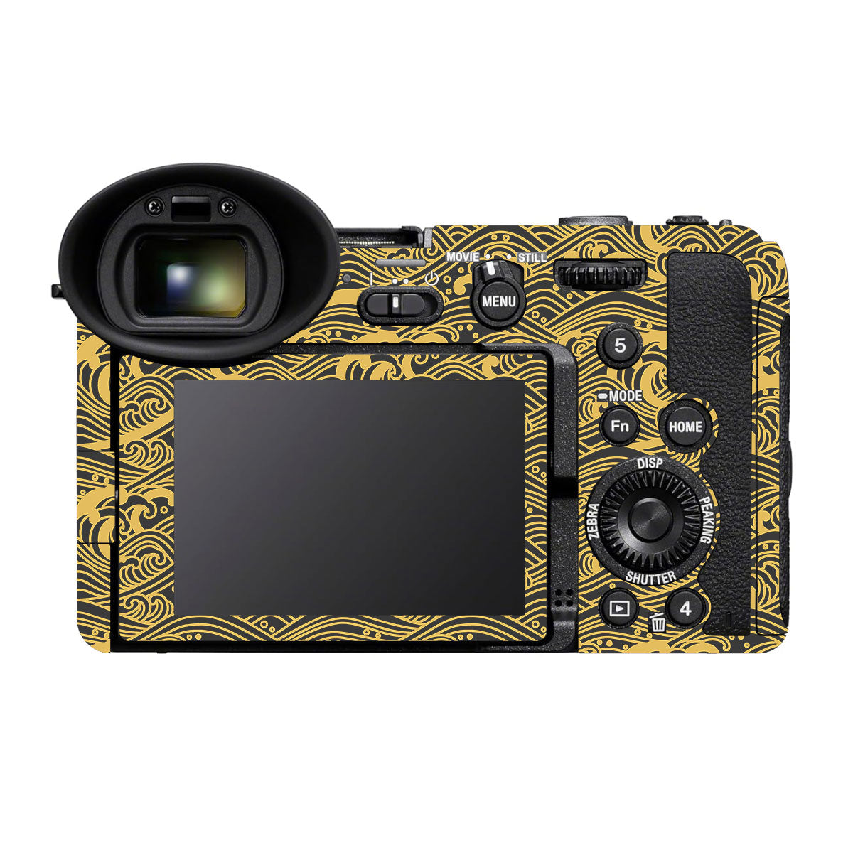 Textured Frost Wave Sony FX2 Camera Skin