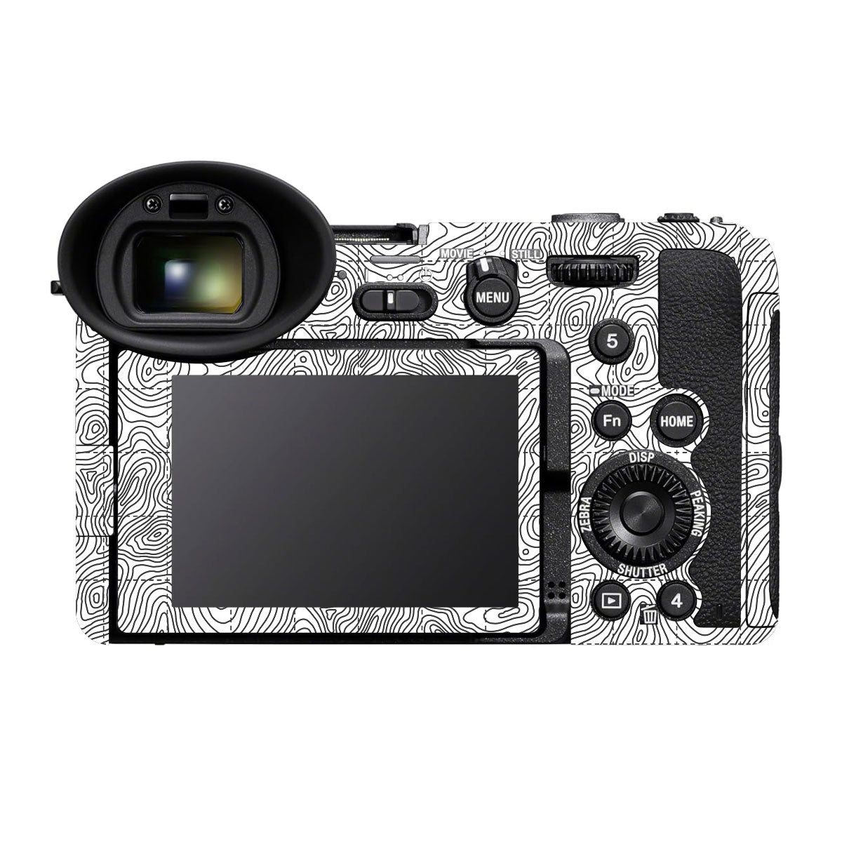 Textured Midnight Slate Sony FX2 Camera Skin