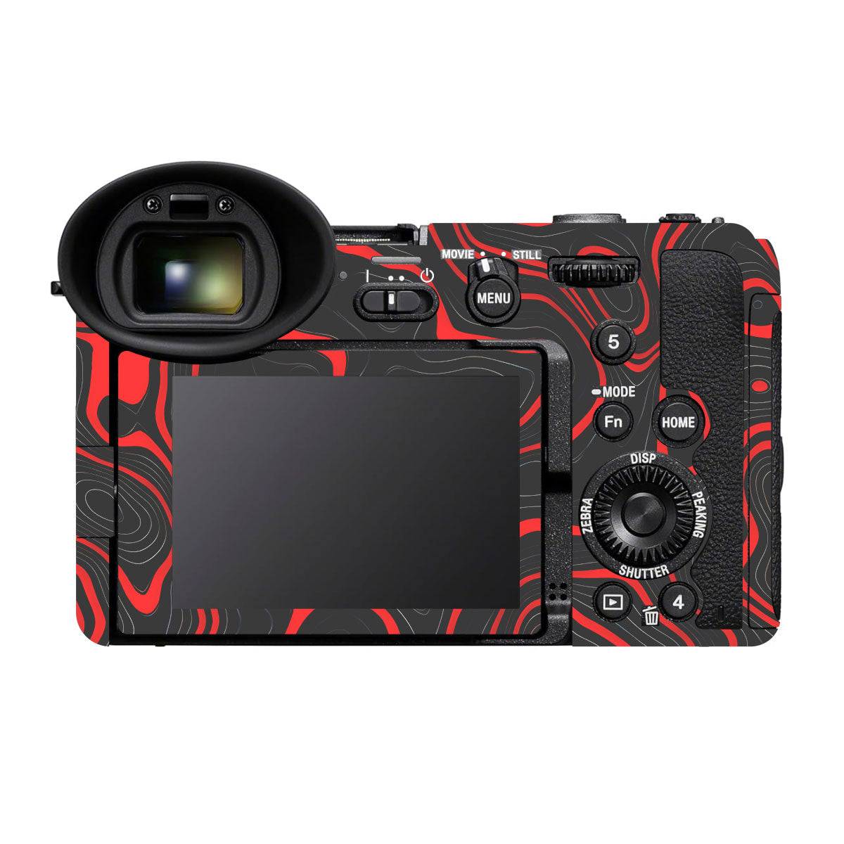 Crimson Waves Sony FX2 Camera Skins