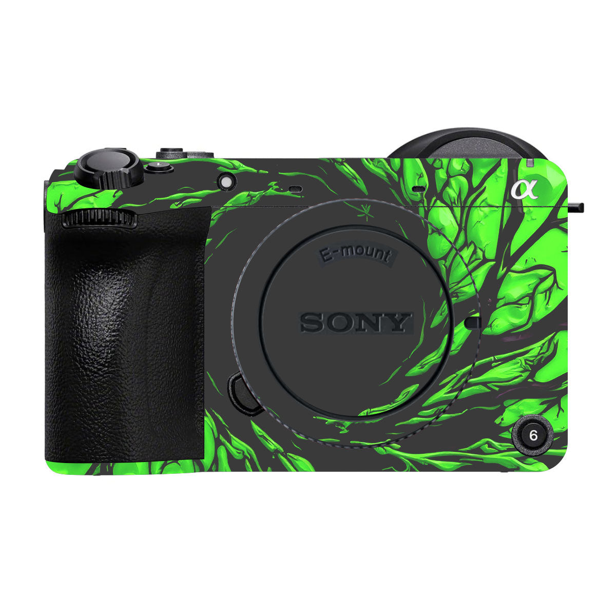 Venom Green Sony FX2 Camera Skins
