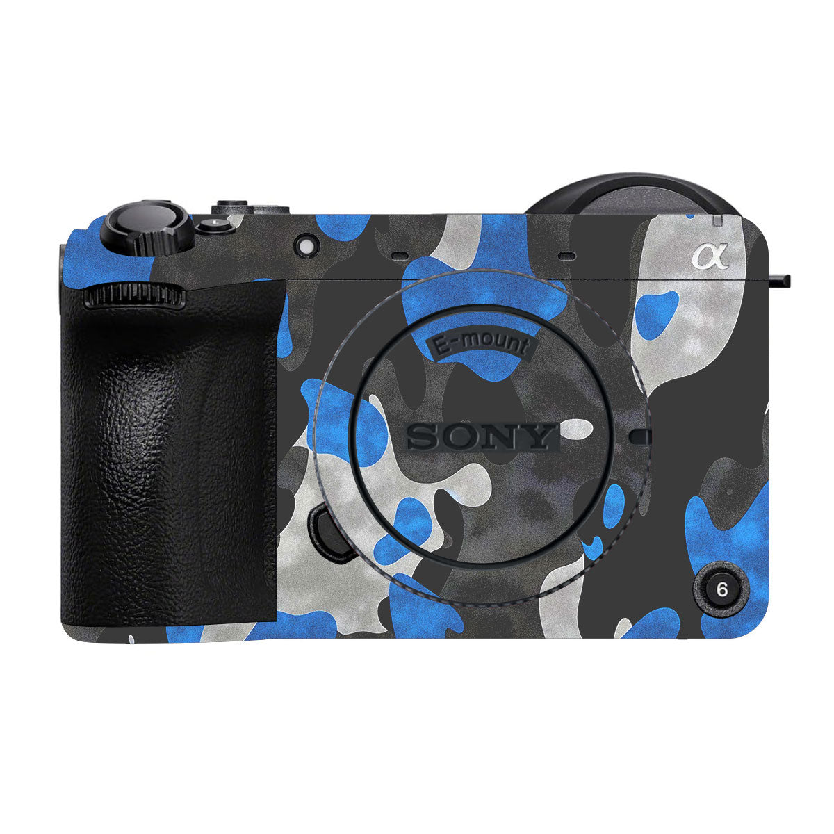 Blue Grey Camo Sony FX2 Camera Skins