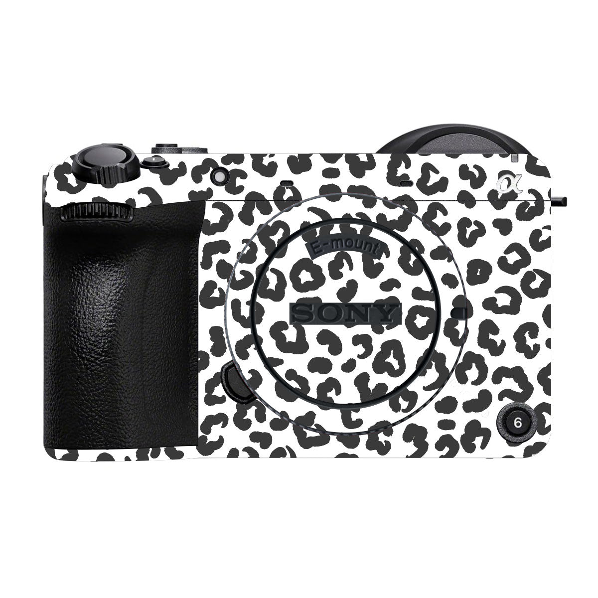 White Leopard Sony FX2 Camera Skins