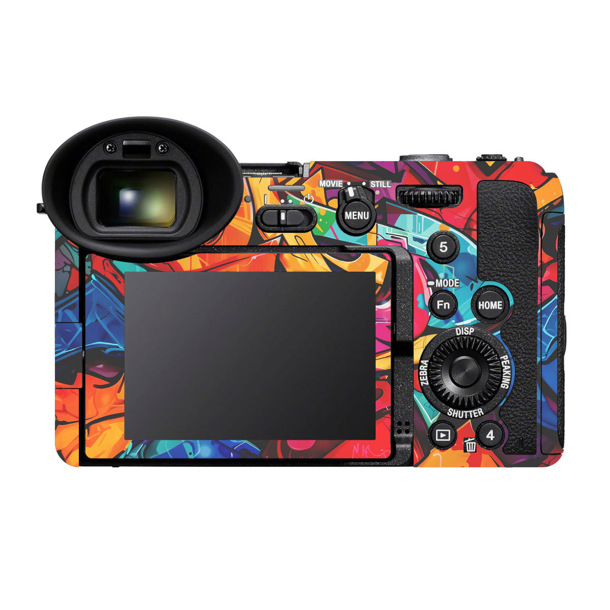 Urban Graffiti Explosion Sony FX2 Camera Skin