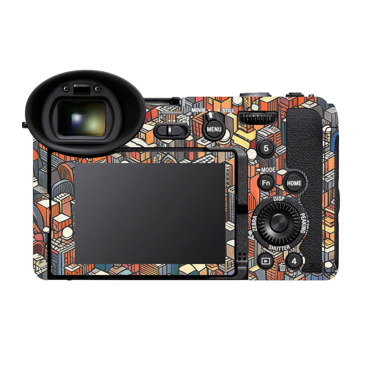 Isometric Cityscape Sony FX2 Camera Skin
