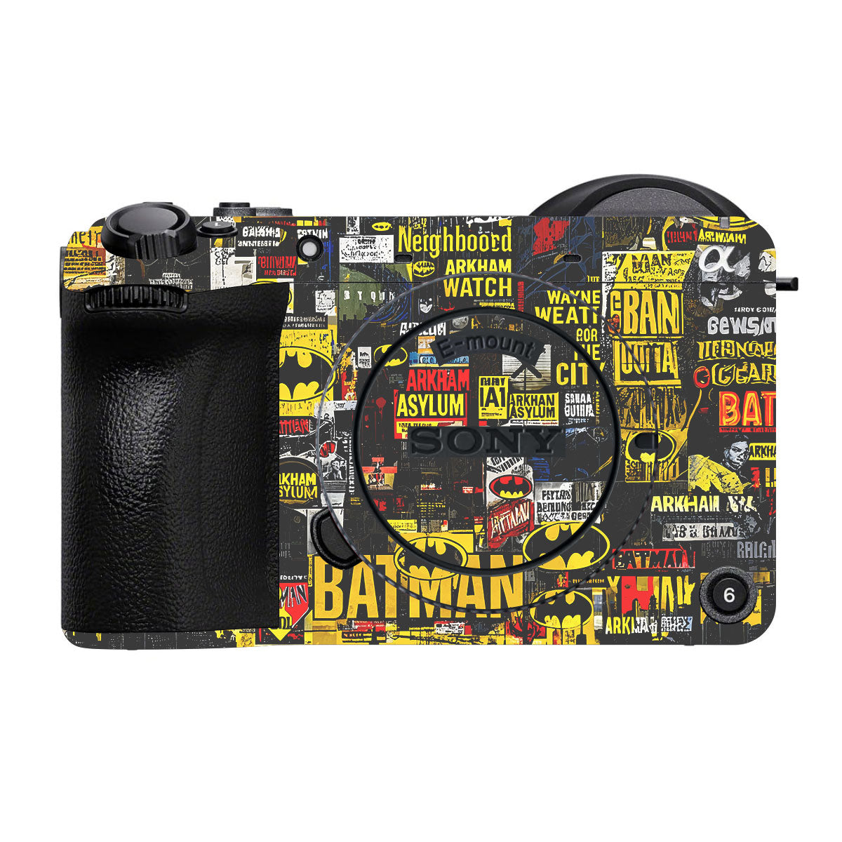 Batman Collage Sony FX2 Camera Skin