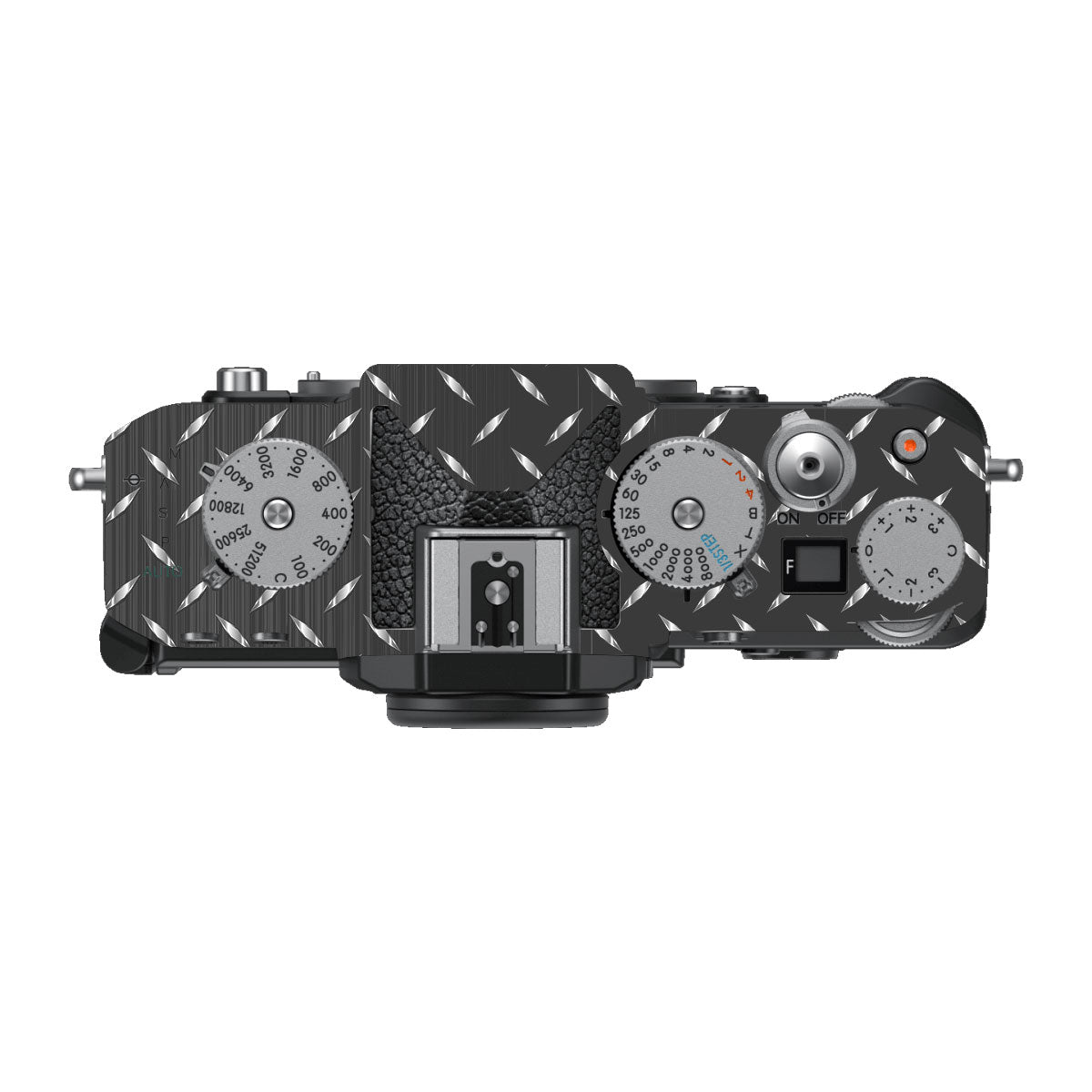Textured Silver Tread Nikon ZF Camera Skin