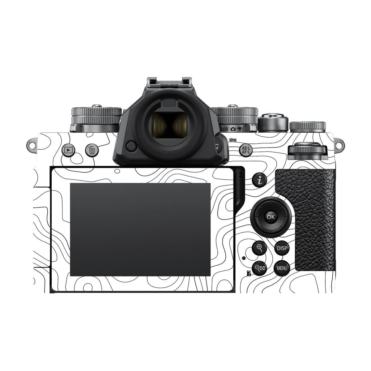 White Contour Design Nikon ZF Camera Skins