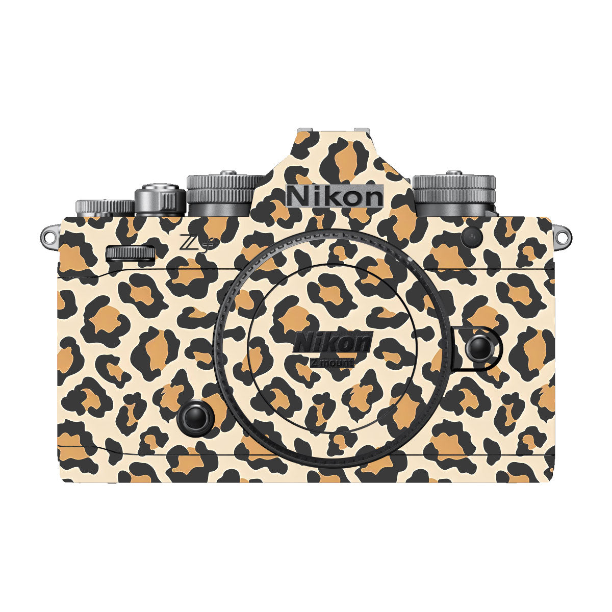 Sandy Leopard Spots Nikon ZF Camera Skins
