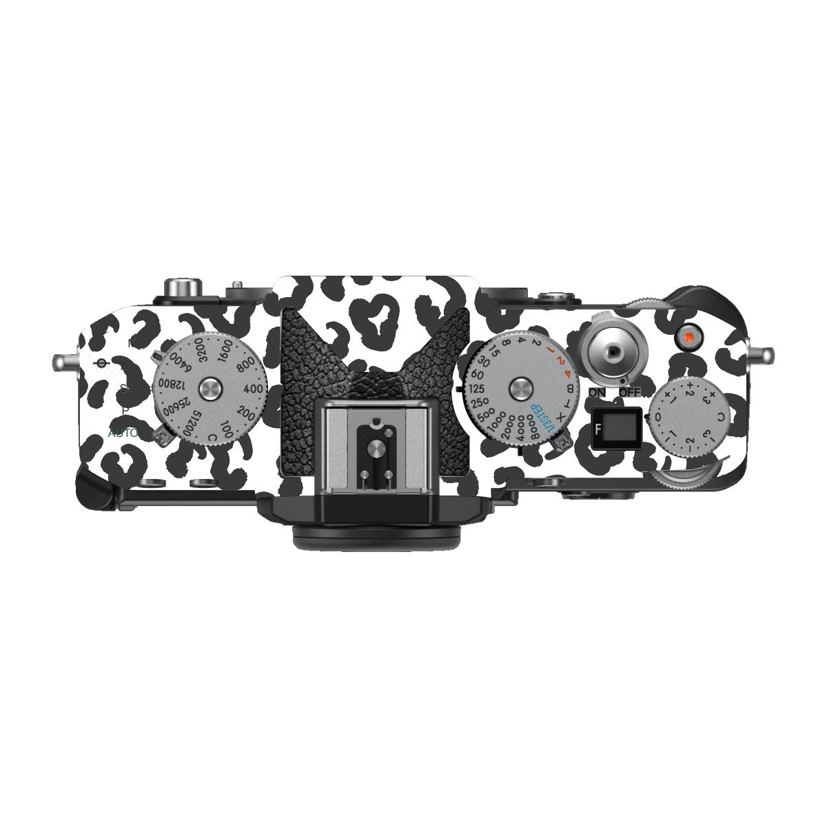 White Leopard Nikon ZF Camera Skins