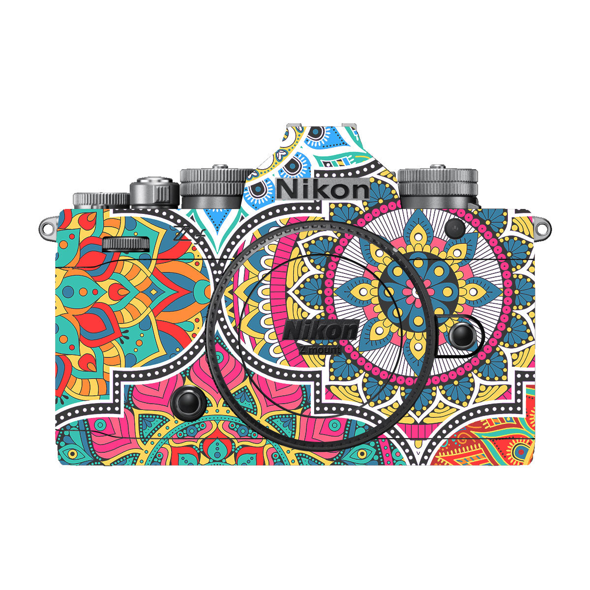 Boho Mandala Tile Pattern Nikon ZF Camera Skin