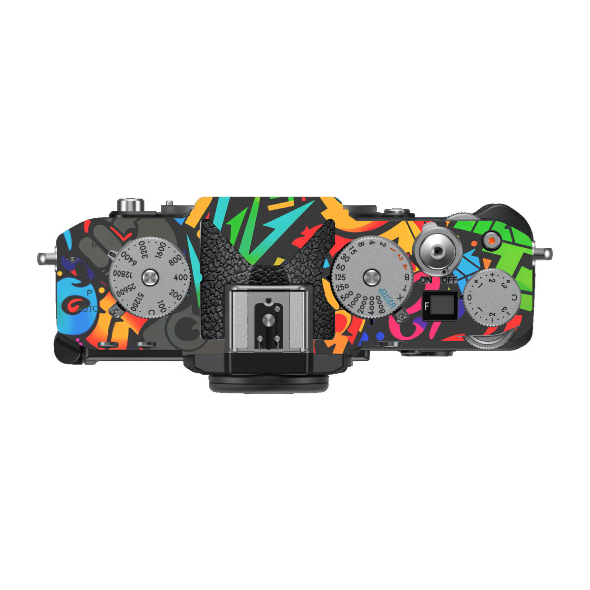 Colorful Urban Street Art Lettering Nikon ZF Camera Skin