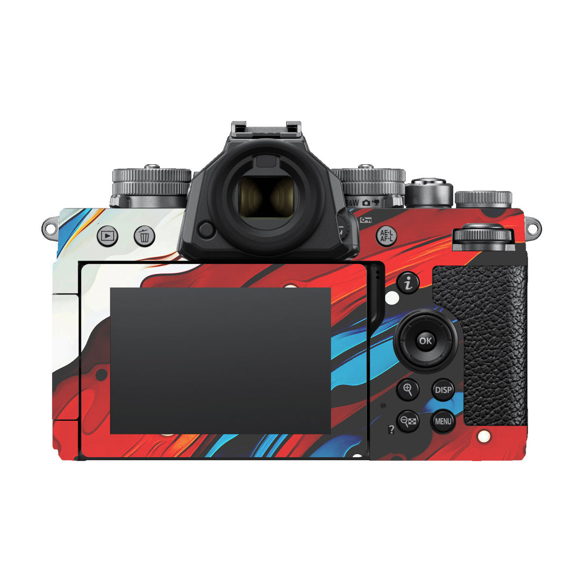 Fire & Ice Flow Nikon ZF Camera Skin