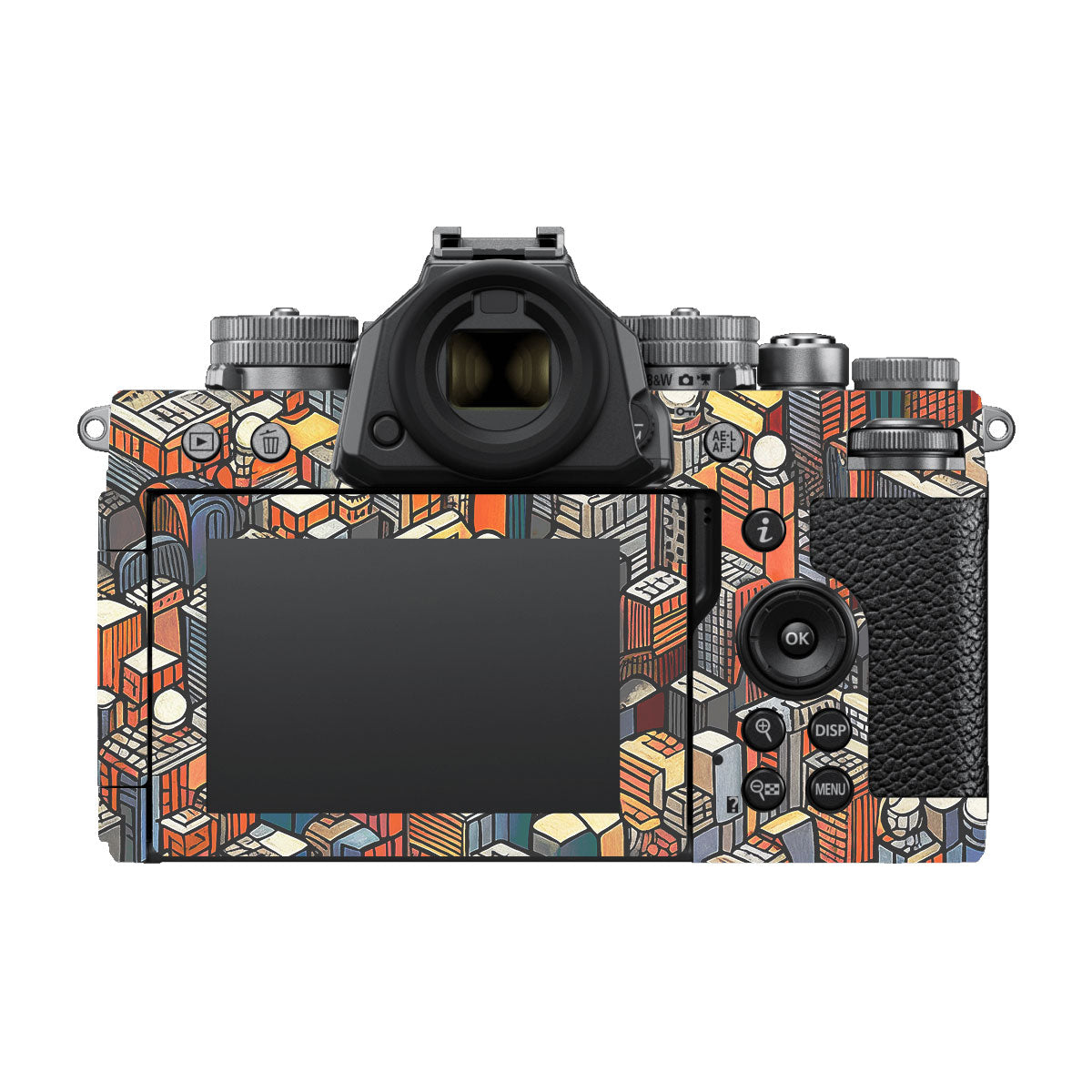Isometric Cityscape Nikon ZF Camera Skin