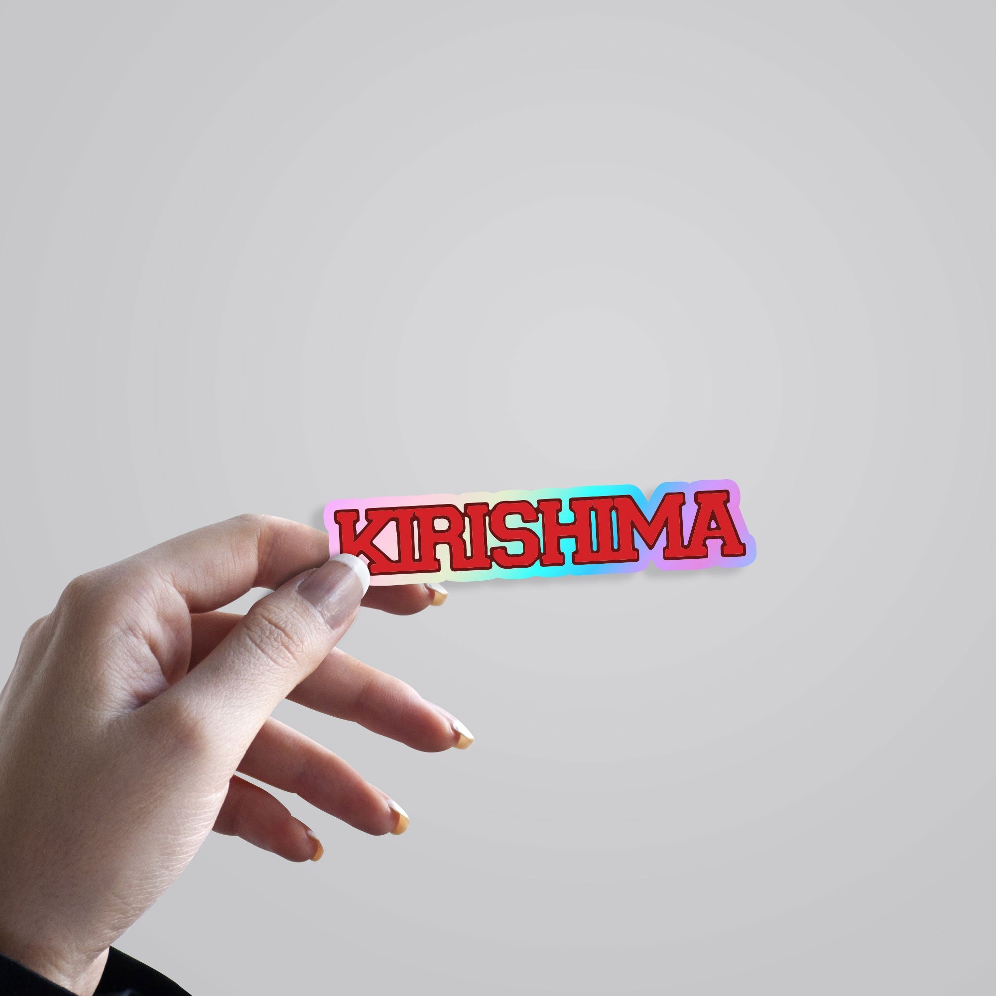 Kirishima Holographic Stickers