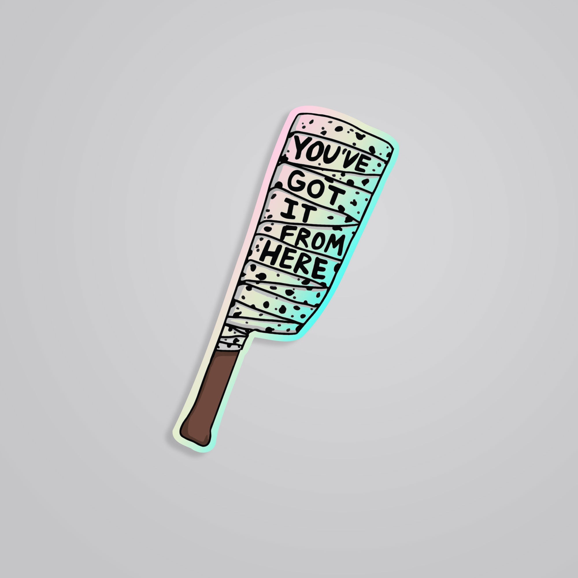 Fomo Store Holographic Stickers Anime You've Got it From Here Nanami
