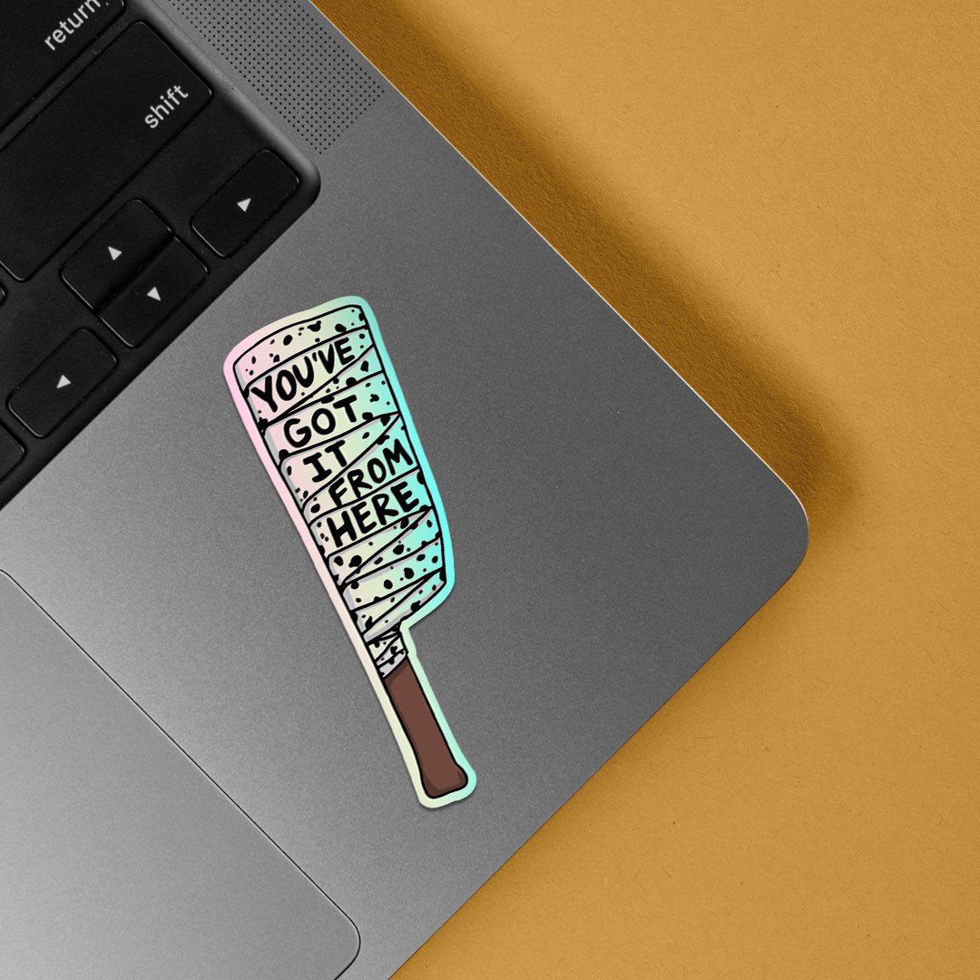 You've Got it From Here Nanami Holographic Stickers
