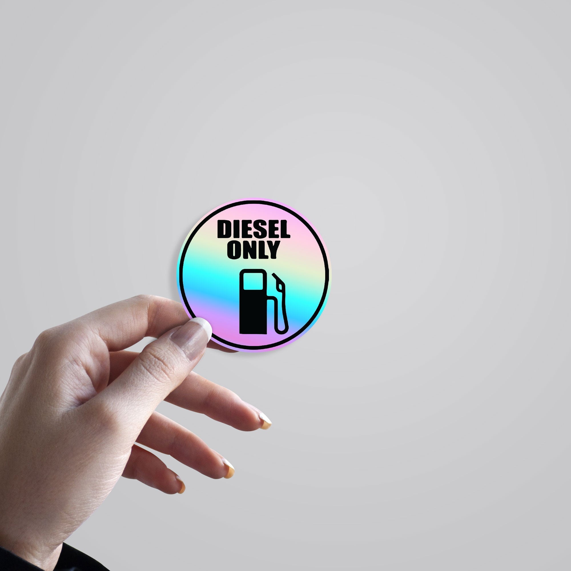 Diesel Only Holographic Stickers
