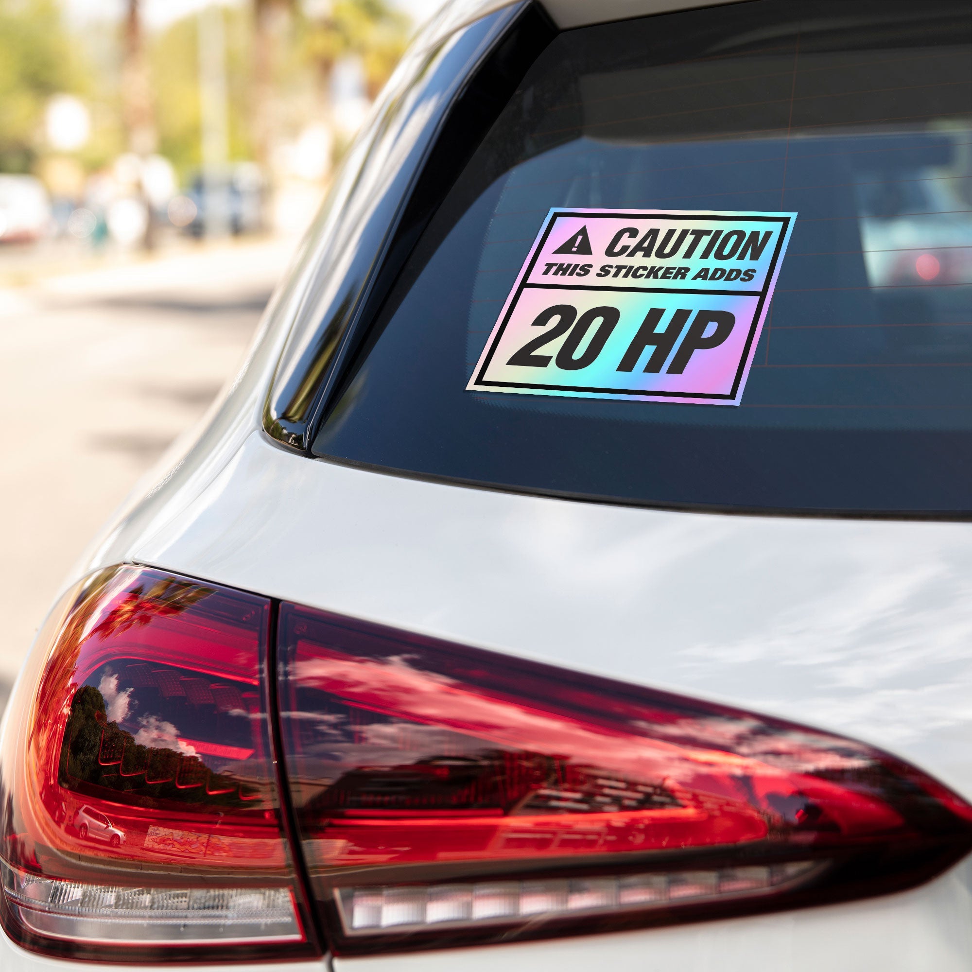 This Sticker Adds 20 HP Holographic Stickers