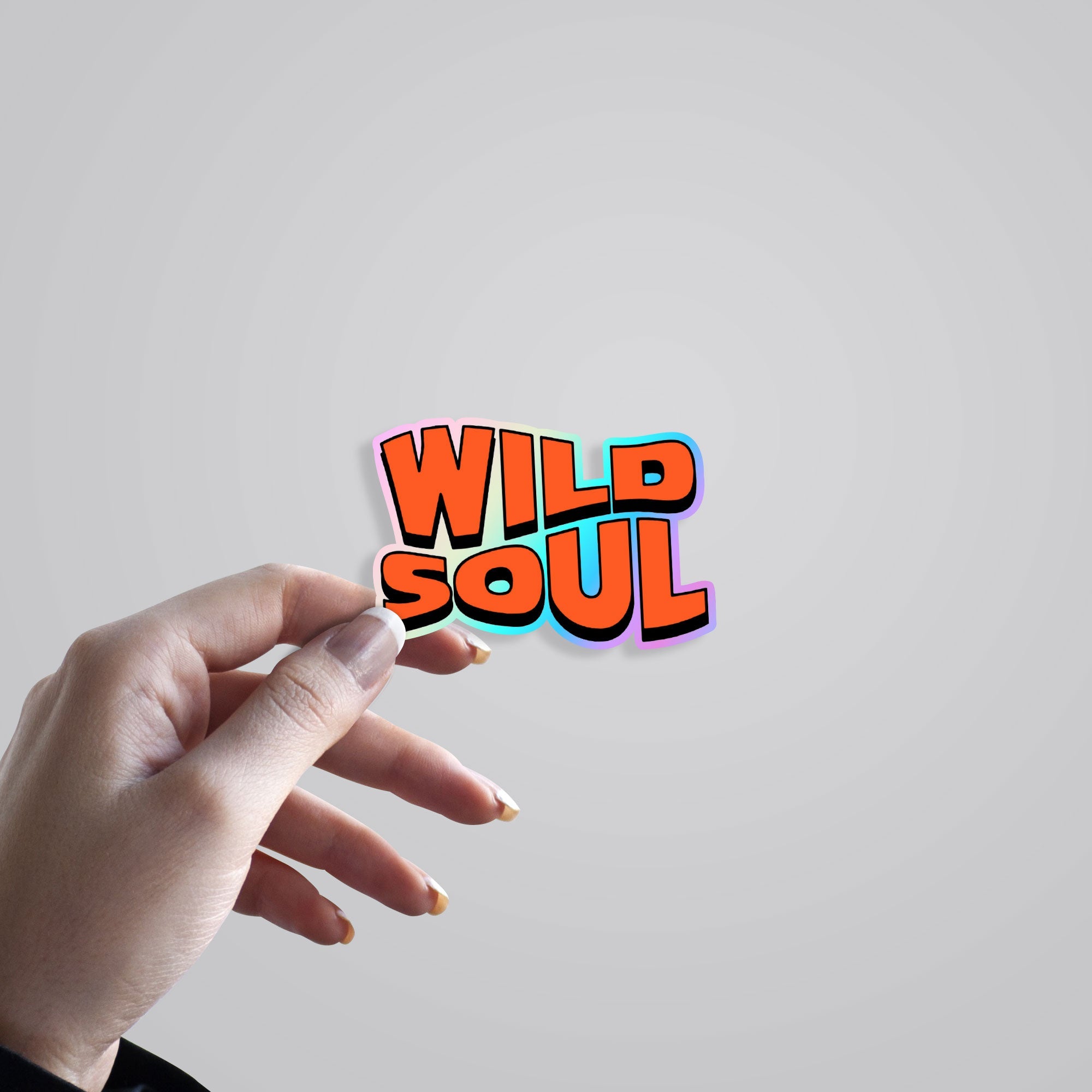 Wild Soul Holographic Stickers