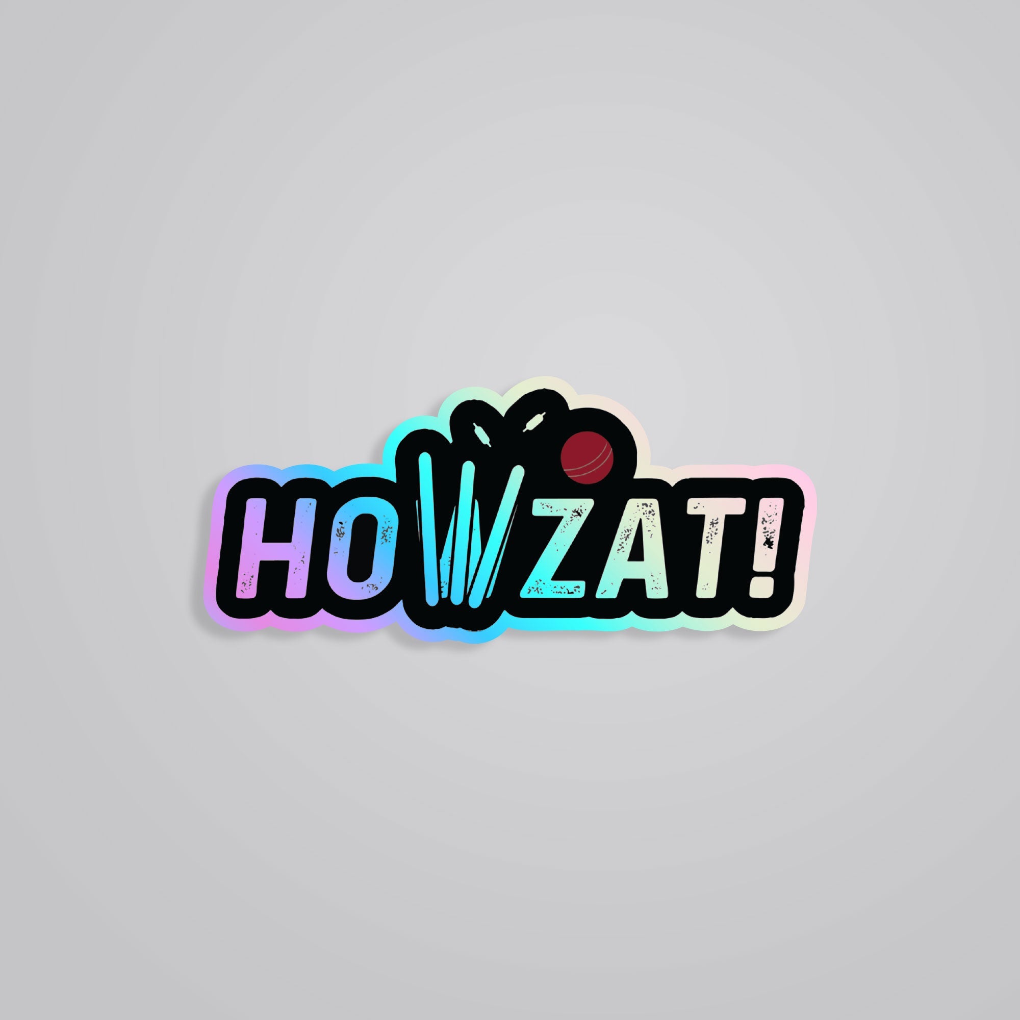 Fomo Store Holographic Stickers Sports Howzat