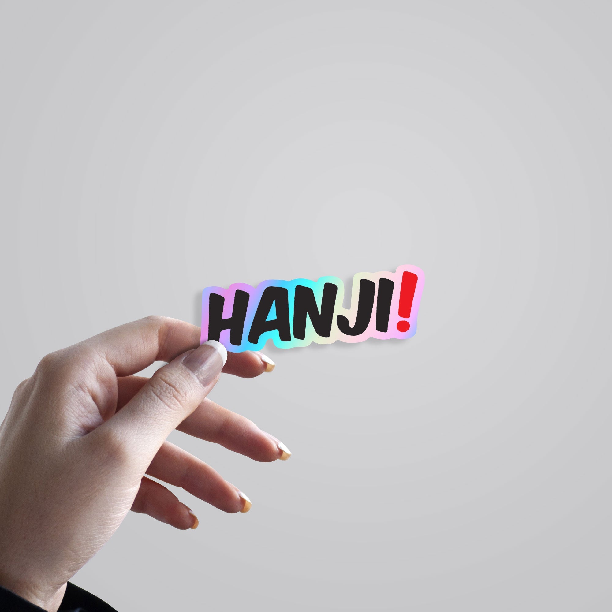 Hanji! Holographic Stickers