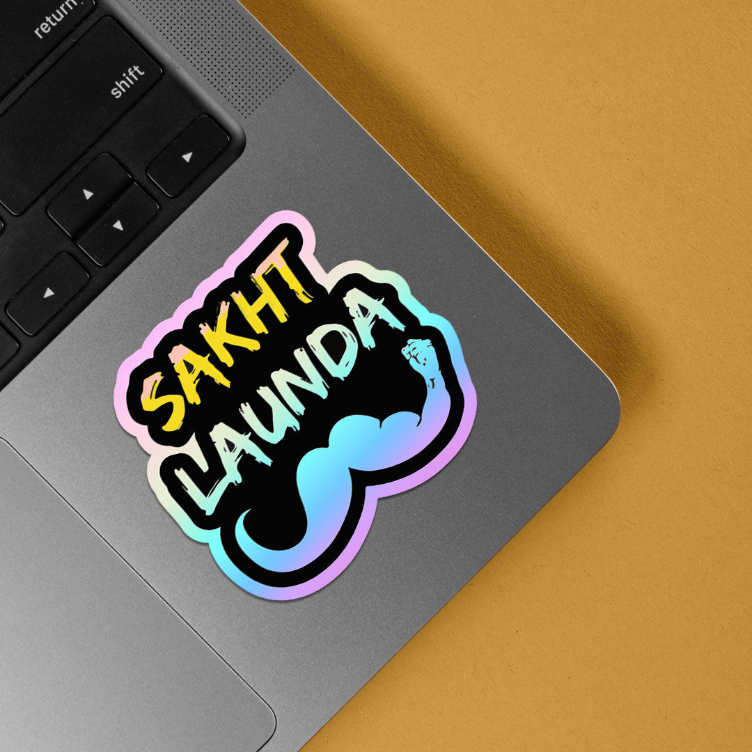Sakht Launda Holographic Stickers