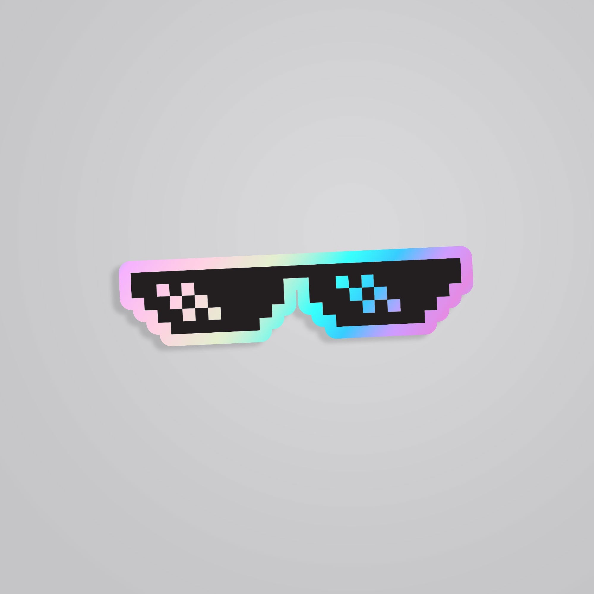 Fomo Store Holographic Stickers Witty Swag Glasses