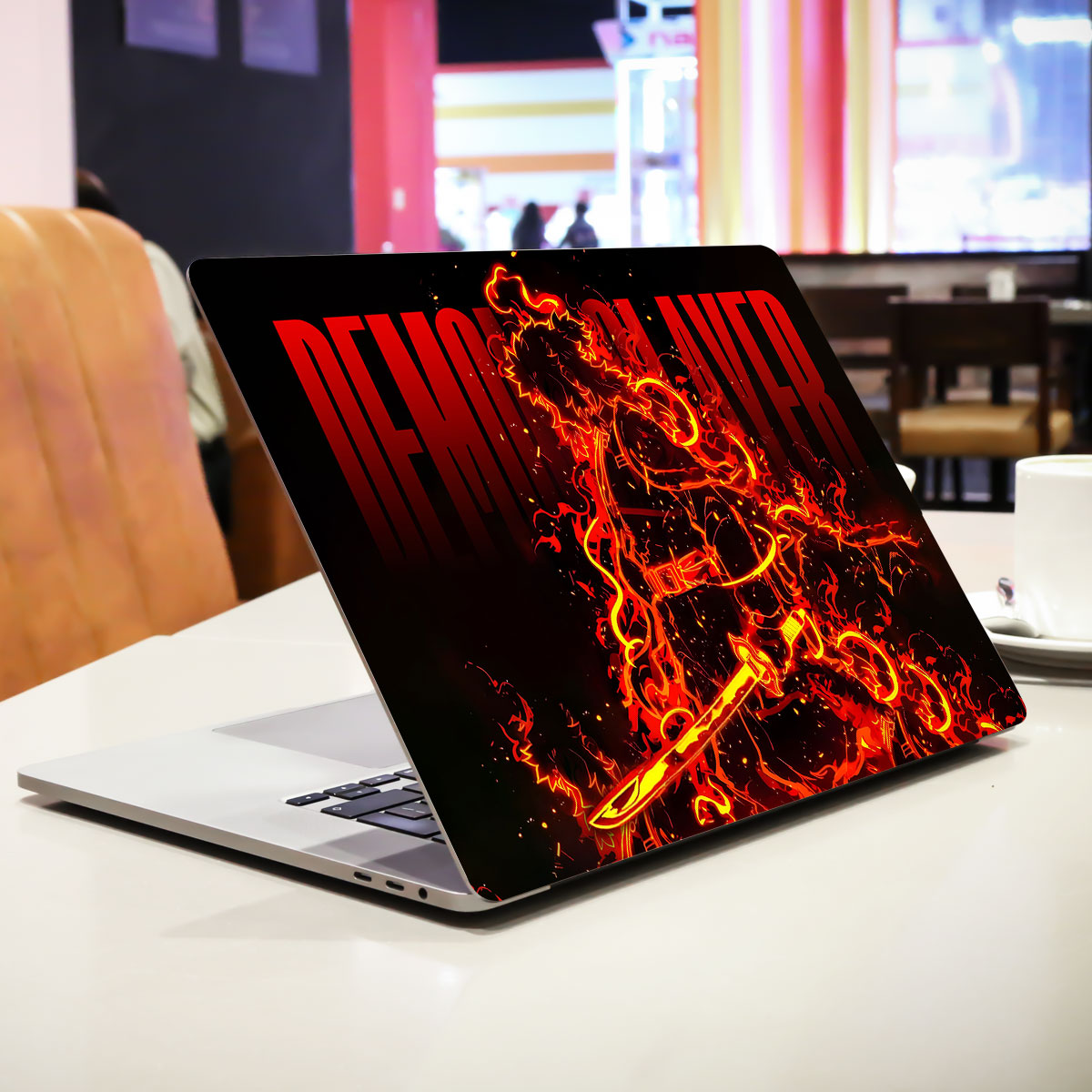 Rengoku Blazing Inferno Anime Laptop Skin